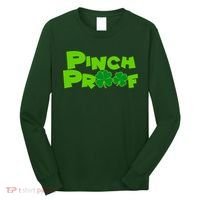 Pinch Proof Irish Shamrocks Long Sleeve Shirt thumb 0