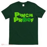 Pinch Proof Irish Shamrocks T-Shirt thumb 0