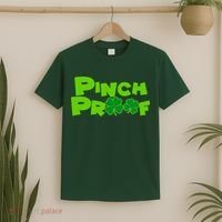 Pinch Proof Irish Shamrocks T-Shirt thumb 2