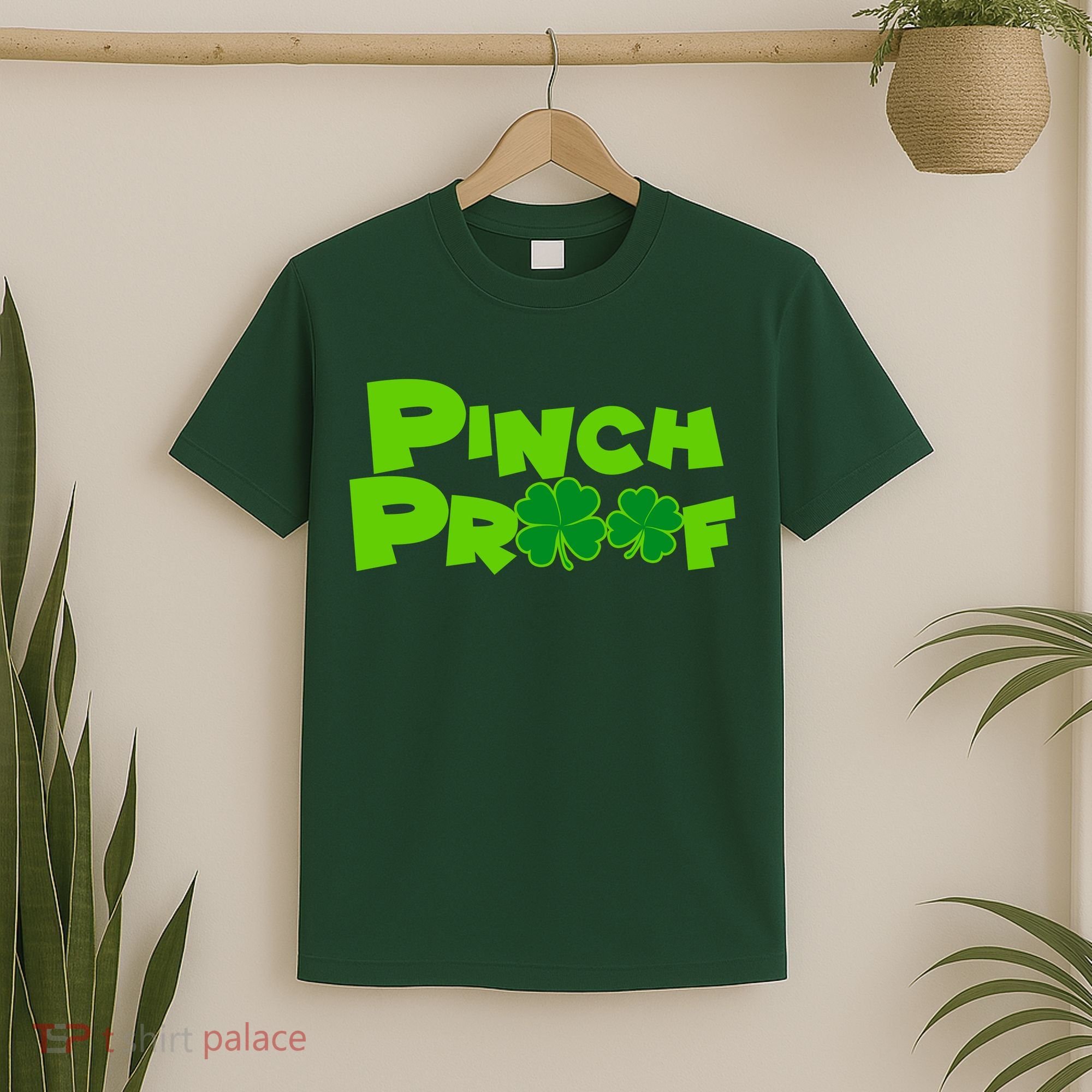 Pinch Proof Irish Shamrocks T-Shirt