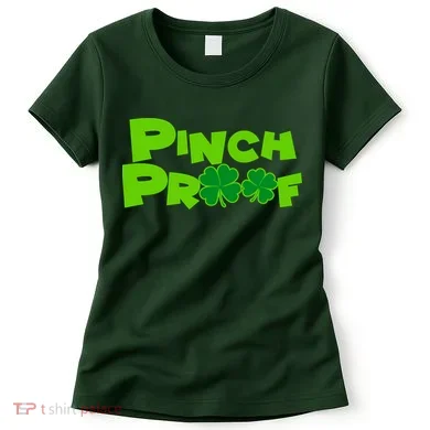 Pinch Proof Irish Shamrocks Women's T-Shirt