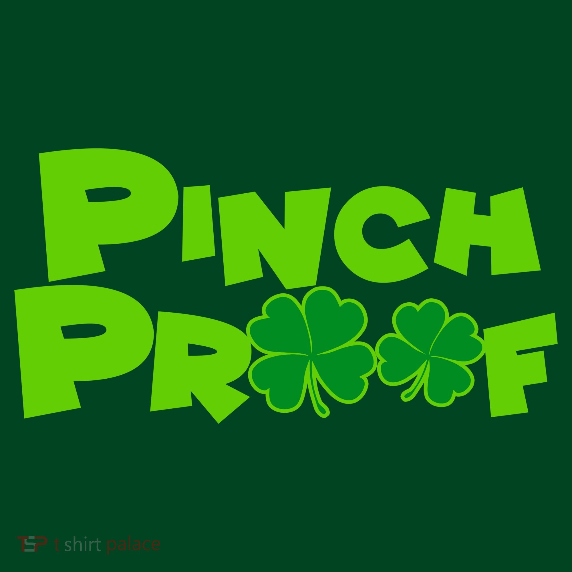 Pinch Proof Irish Shamrocks Kids Hoodie