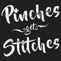 Pinches Get Stitches Funny St. Patrick's Day Hat thumb 2