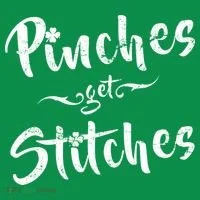 Pinches Get Stitches Funny St. Patrick's Day Hoodie thumb 2