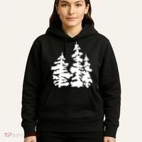 Pine Trees Illustration Hoodie thumb 5