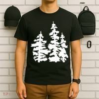 Pine Trees Illustration T-Shirt thumb 6
