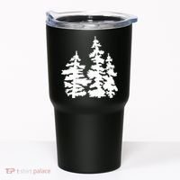 Pine Trees Illustration Tumbler thumb 0