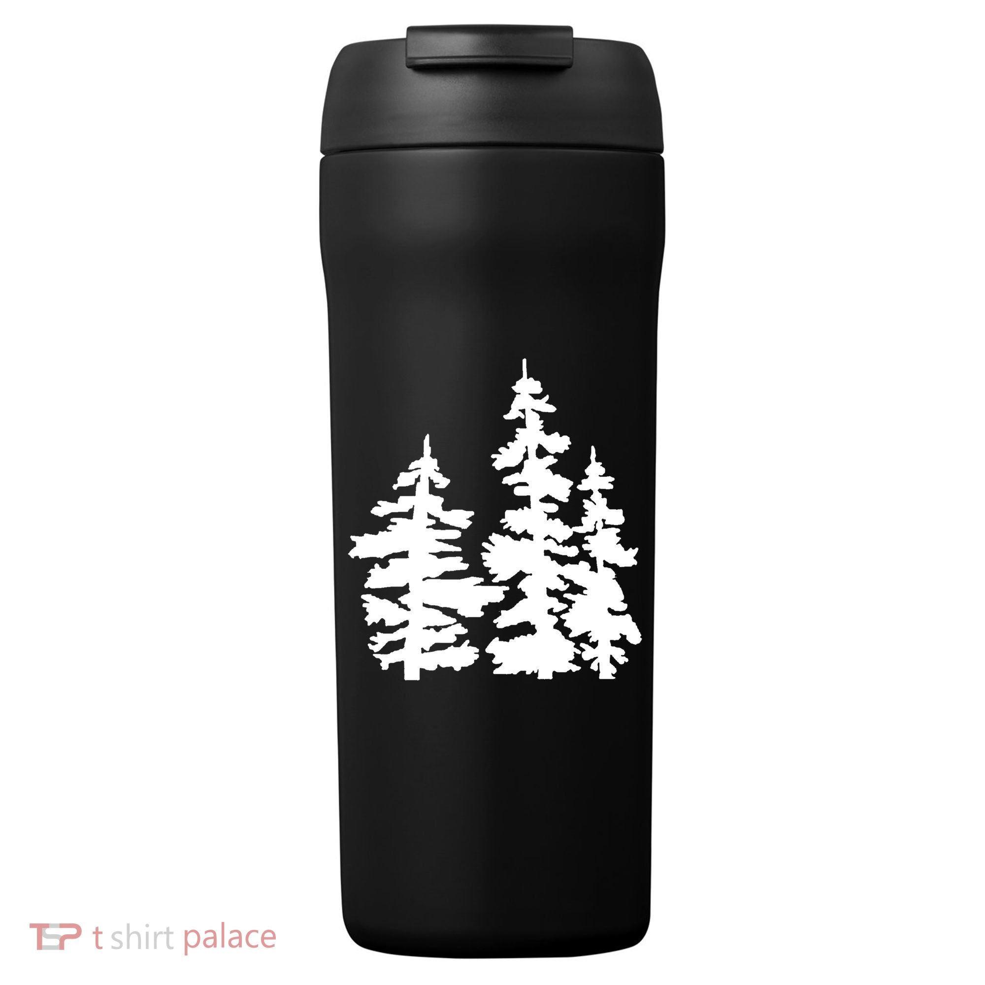 Pine Trees Illustration 24oz Duet Stainless Steel Tumbler