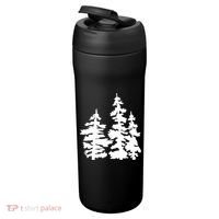 Pine Trees Illustration 24oz Duet Stainless Steel Tumbler thumb 3