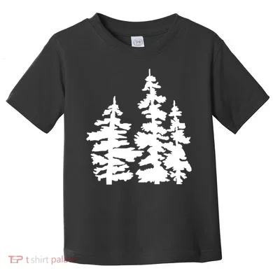Pine Trees Illustration Toddler T-Shirt