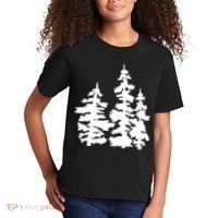 Pine Trees Illustration Kids T-Shirt thumb 2