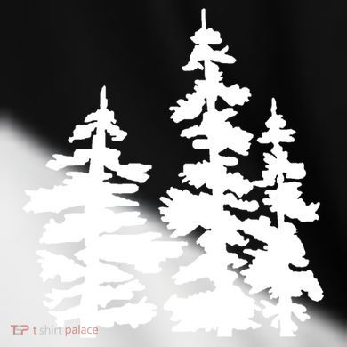 Pine Trees Illustration Toddler Fine Jersey T-Shirt
