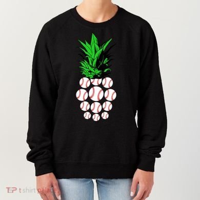 Pineapple Baseball Women's Sweatshirt