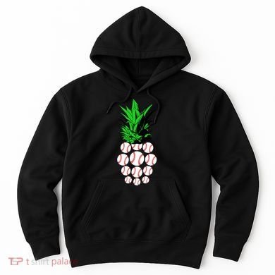 Pineapple Baseball Hoodie