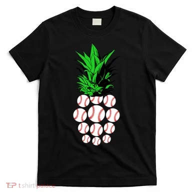Pineapple Baseball T-Shirt