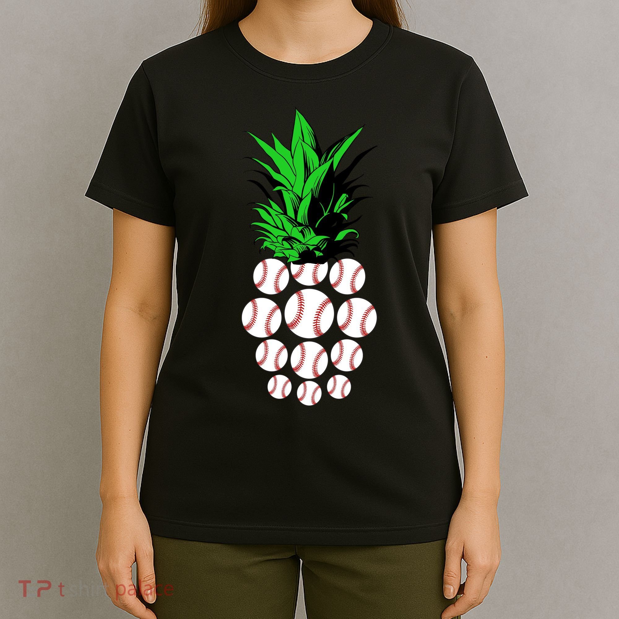 Pineapple Baseball T-Shirt