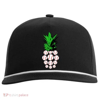 Pineapple Baseball Comfort Colors Rope Cap Hat
