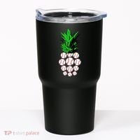 Pineapple Baseball Tumbler thumb 0