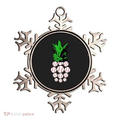 Pineapple Baseball Ornament