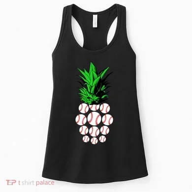 Pineapple Baseball Women's Tank Top