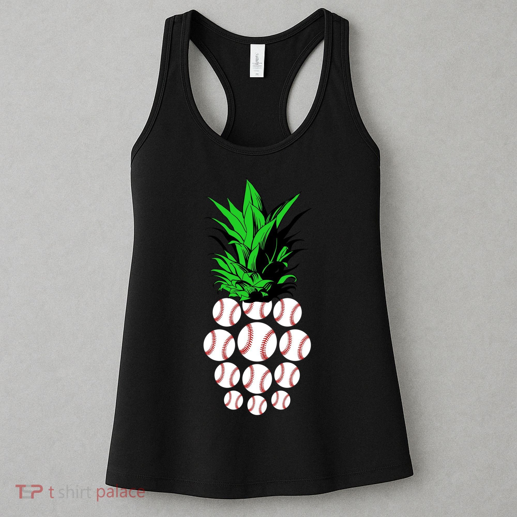 Pineapple Baseball Women's Tank Top