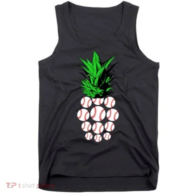Pineapple Baseball Tank Top