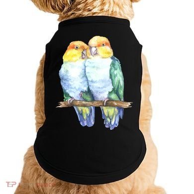 Pineapple Conure Watercolor Bird Doggie Tank