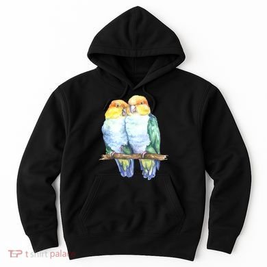 Pineapple Conure Watercolor Bird Hoodie