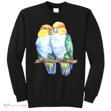 Pineapple Conure Watercolor Bird Sweatshirt