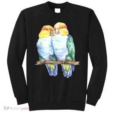Pineapple Conure Watercolor Bird Sweatshirt