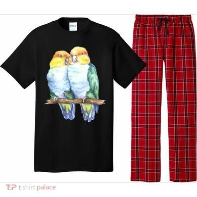 Pineapple Conure Watercolor Bird Pajama Set