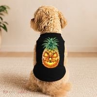 Pineapple Jack O Lantern Face Doggie Tank thumb 2