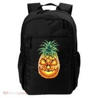Pineapple Jack O Lantern Face Backpack thumb 0