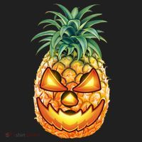 Pineapple Jack O Lantern Face Beanie thumb 2