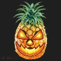 Pineapple Jack O Lantern Face Tumbler thumb 3