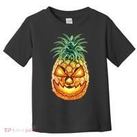 Pineapple Jack O Lantern Face Toddler T-Shirt thumb 0