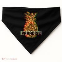 Pineapple Paradise USA-Made Doggie Bandana thumb 0