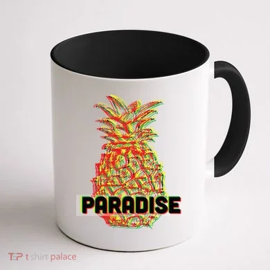Pineapple Paradise Coffee Mug back