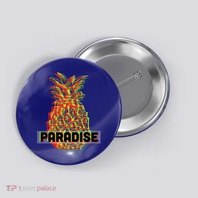 Pineapple Paradise Button