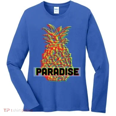 Pineapple Paradise Women's Long Sleeve Shirt
