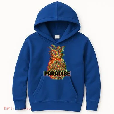 Pineapple Paradise Kids Hoodie
