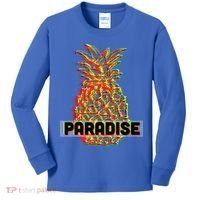 Pineapple Paradise Kids Long Sleeve Shirt thumb 0