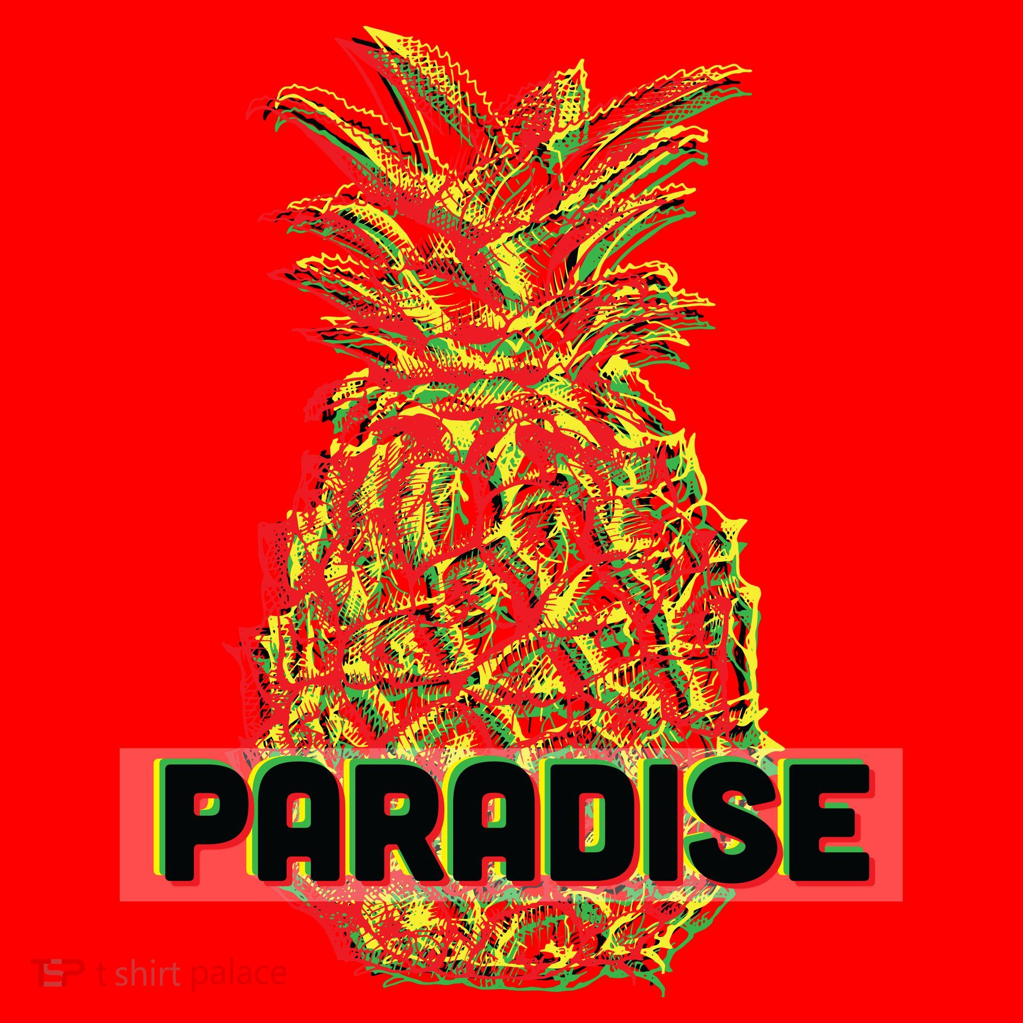 Pineapple Paradise Santa Hat