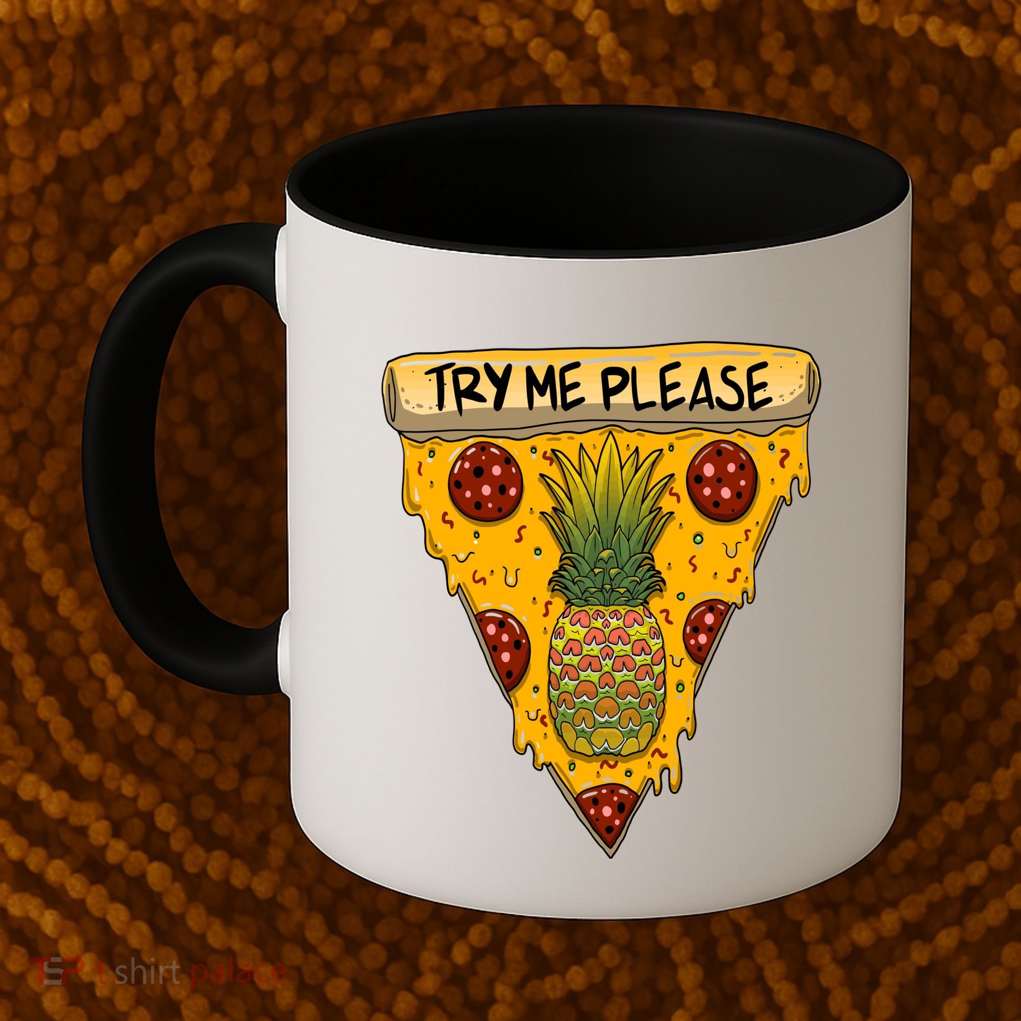 Pineapple Peperoni Pizza Coffee Mug