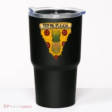Pineapple Peperoni Pizza Tumbler