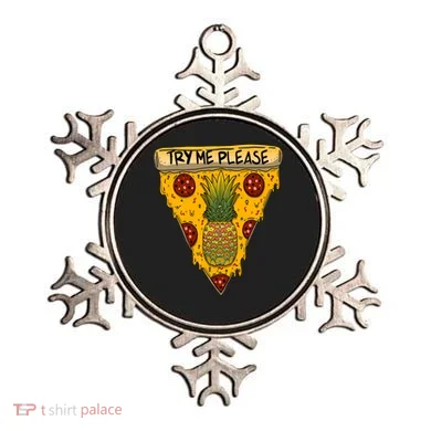 Pineapple Peperoni Pizza Ornament