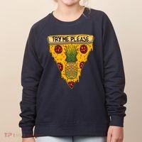 Pineapple Peperoni Pizza Women's Sweatshirt thumb 0