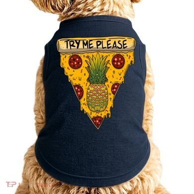 Pineapple Peperoni Pizza Doggie Tank