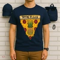 Pineapple Peperoni Pizza T-Shirt thumb 6