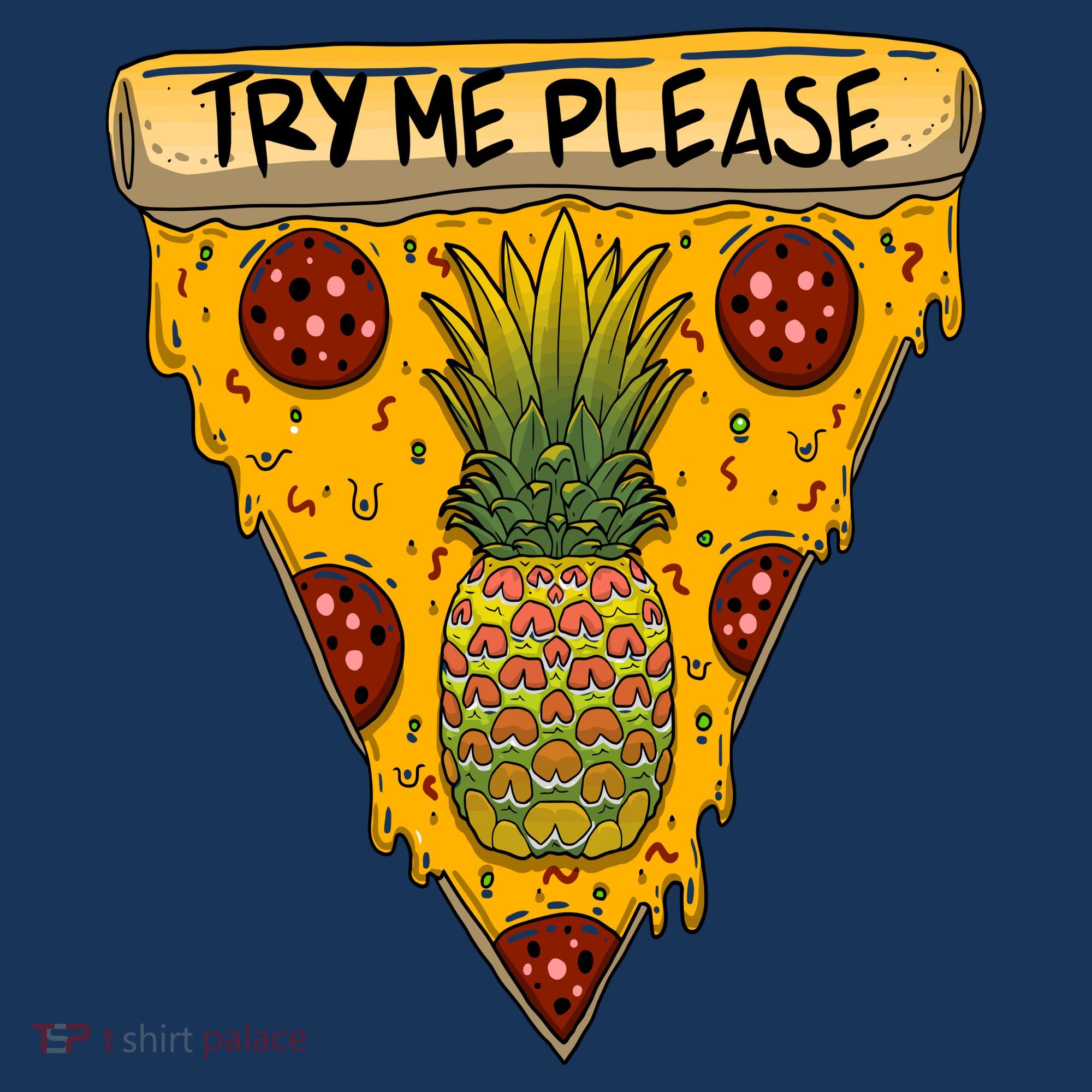 Pineapple Peperoni Pizza T-Shirt